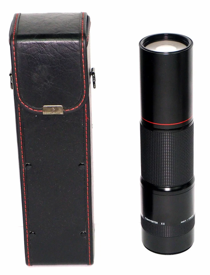 SIGMA VT5 5X SUPER EXTENDER LENS for 43MM VIDEO CAMERAS or CAMERAS WITH CASE - Image 1 of 1