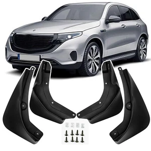 MUDFLAPS MUD FLAPS MUDGUARDS SPLASH FENDER FOR MERCEDES BENZ EQC 400 2019~ 2022 - Foto 1 di 7