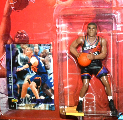 Phoenix Suns Jason Kidd 1998 NBA Kenner Starting Lineup Action Figure Cover
