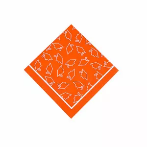 Orange Graduation Beverage Napkins, Party Supplies, 50 Pieces - Picture 1 of 1