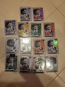 (14) 2021 Optic Prizm Select Mosaic Zach Wilson RC Lot Variation Blue Reactive - Picture 1 of 8