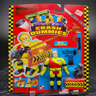 Tyco Crash Dummies Bull Figure Pro-Tek Suit 1992 New on Card Anti Junkbot