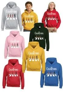 THE CHAMPIONS SUDADERA CON CAPUCHA LIVERPOOL FANÁTICO DEL FÚTBOL LFC BPL HOMBRES MUJERES NIÑOS UNISEX - Imagen 1 de 10