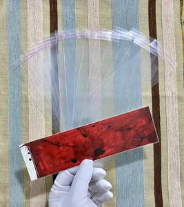 15 Box Logo Sticker Protection Sleeves Holder Fits For Classic Size BOGO Sticker - Picture 1 of 3