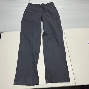 Dickies Pants Adult 32x34  Black Cargo elastic waist Work Wear Utility Mens