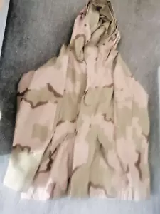 Genuine US Army Tri Colour Desert Camo Gore-Tex ECWCS Parka Jacket - Picture 1 of 3