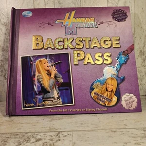 Disney Hannah Montana Back Stage Pass 2008 Miley Cyrus - Picture 1 of 18