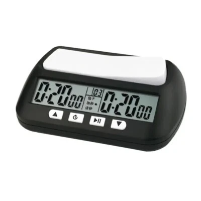 Digital Chess Clock Timer Professional 3-in-1 Multifunction Alarm Black - Image 1 of 4