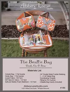 The Beatle Bag Schnittmuster mit Einsätzen von Marcea Owen und Janice Liljenquist - Bild 1 von 2