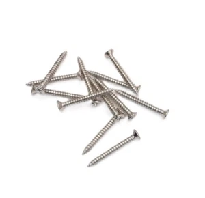 True Custom Shop® 3/4" Nickel Humbucker Pickup Ring Mounting Screws for Gibson  - Picture 1 of 3