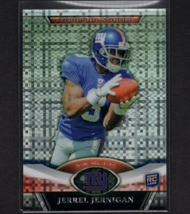 JERREL JERNIGAN 2011 Topps Platinum X-Fractor Rookie RC Card NY GIANTS #105 PSA - Picture 1 of 2