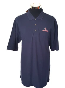 Nuevo con etiquetas Camisa Polo Antigua Para Hombre Talla Grande Azul Marino Oscuro Informal Tejida - Imagen 1 de 12