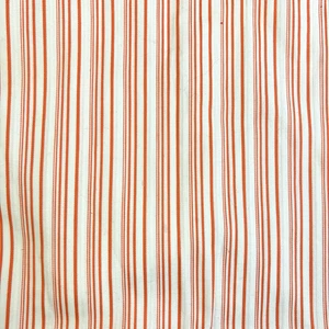 Textured Cotton Fabric 24" x 44" Pink Whiite Stripe Quilt Craft Remnant - Picture 1 of 3