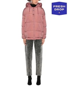 RRP€384 OOF WEAR THE SHAPES' LAB Puffer Jacket IT44 US8 UK12 L Quilted Hooded - Picture 1 of 6
