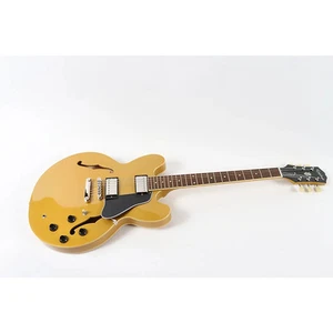 Epiphone ES-335 Traditional Pro Semi-Hollow Guitar Metallic Gold 197881308322 OB - Picture 1 of 5