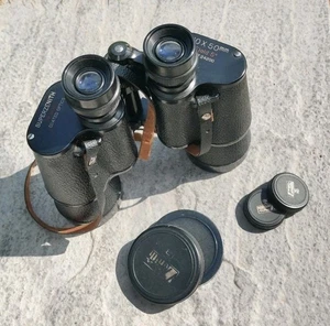 Vintage Superzenith 10x50 Binoculars Prismic Coated Optics Field 5° - Picture 1 of 8