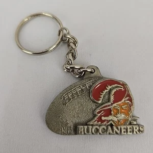 Llavero vintage Tampa Bay Buccaneers peltre fino 1994 hecho en EE. UU. - Imagen 1 de 3