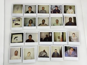Vintage Polaroid Snapshot Mugshot Arrest Evidence Photo Gang Prison Lot of 20 #4 - Picture 1 of 7