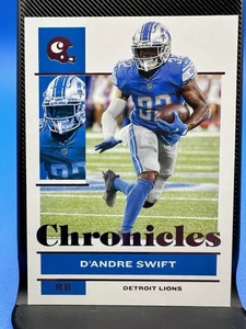 2021 Panini Chronicles - D'Andre Swift #32 Pink DETROIT LIONS - Picture 1 of 4