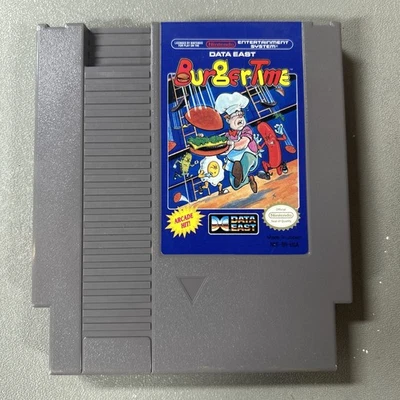 Data East Burger Time (Nintendo Entertainment System, 1987) With Nintendo Case - Image 1 of 4