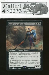 Oathsworn Knight Extended Art Non-Foil (Rare Throne of Eldraine Near Mint) MTG - Picture 1 of 2