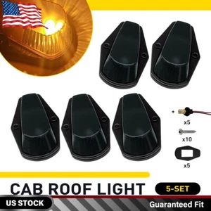 1/2SET Amber LED Cab Roof Marker Light Running Light For 1973-97 Ford F150 F250 - Picture 1 of 19