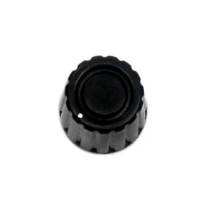 10pc Plastic Round Screw type Knob PN-37 size=φ13x15.6mm hole=φ6.4mm RoHS SCI - Picture 1 of 6