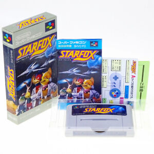 STARFOX Super Famicom SFC Japan Import SNES Complete FX-Chip NTSC-J Shooter 