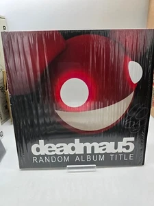 Deadmau5 Amoeba Firmado Álbum Aleatorio Título Rojo Vinilo Autografiado EDM - Imagen 1 de 3