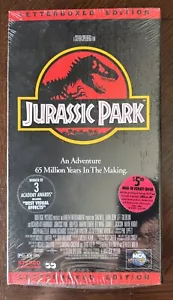 JURASSIC PARK VHS LETTERBOXED EDITION 1993 MCA wie neu einmal angesehen - Bild 1 von 8
