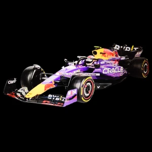 BBURAGO RB19 FORMULA ONE - SERGIO PEREZ PURPLE EDITION Oracle Red Bull Racing 1: - Picture 1 of 6
