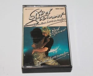 Rod Stewart Blondes Have More Fun Cassette Tape Warner Bros M5W3261 Paper Label - Picture 1 of 8