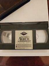 Bande classique diamant noir Disney's Alice au pays des merveilles VHS 