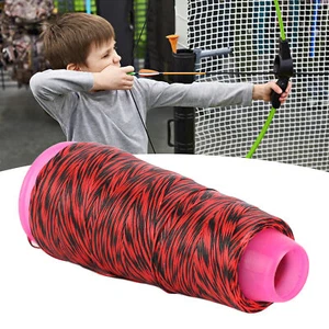 (Black Red)Bowstring Material Cord String Rope Thread Recurve Compound DO - Picture 1 of 12