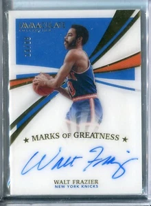 2020-21 Immacolata Walt Frazier Marchi di Grandezza AUTOGRAFO 13/99 NODI - Foto 1 di 1