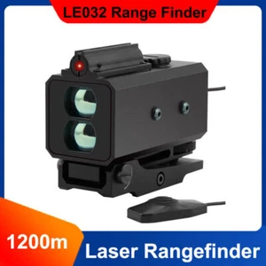 LE032 Rangefinder Outdoor Hunting Rifle Scope Laser Aiming Telescope 1200m IP65 - Picture 1 of 7
