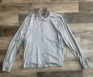 $8,500 NWT Kiton Napoli Beige Checkered Silk Blend Light Weight Jacket 48/58 - Picture 1 of 11