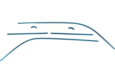 Nuevo juego de molduras de riel de goteo exterior Sherman 695-23D 6 piezas para Chevrolet Camaro Foto 1 de 2