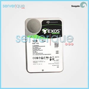 Seagate Exos X16 12TB 7200RPM SAS 6Gbps 256MB 3.5" ST12000NM002G Hard Drive - Afbeelding 1 van 3