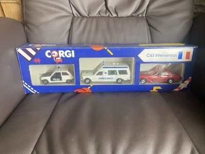 Vintage Corgi C63 Intervention Set 1986 Renault 5 Made In GB VGC AW803 - Image 1 of 4