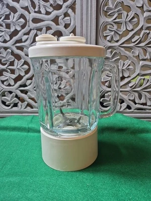 KitchenAid Licuadora Jarra KSB3WH 5 Tazas 40-OZ Tarro de Vidrio Blanco Repuesto Foto 1 de 4