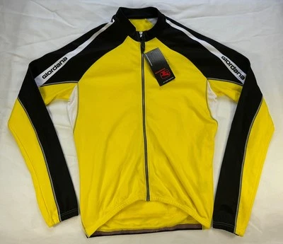 Giordana Silverline Thermal Jersey Long Sleeve Full Zip 3 Pocket Reflective Logo - Image 1 of 4