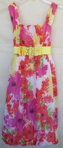 Girls My Michelle Dress Size 10 Prom/Party/Wedding Floral - Picture 1 of 6