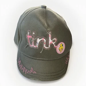 Tinkerbell Disneyland Resorts "Tink" Jugendmütze verstellbarer Riemen olivgrün/rosa - Bild 1 von 7