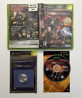 Mechassault - Microsoft Xbox - CIB Complete - Image 1 of 3
