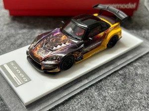 Onemodel 1:64 JDM S2000 JS Racing Sport Hard Top Model auto in resina pressofusa - Foto 1 di 9