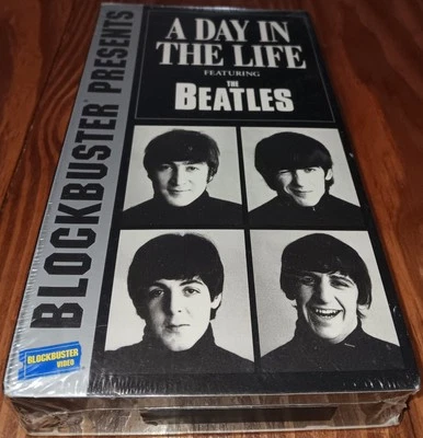 The Beatles A Day In The Life SEALED VHS Blockbuster Presents Paul McCartney - Image 1 of 4