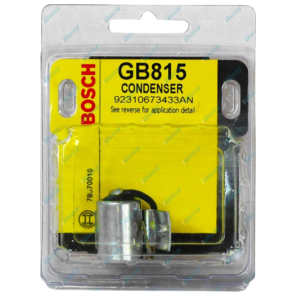 Bosch Ignition Condenser for Mitsubishi Colt RD 4cyl 1.4L 1.6L 4G33B 4G32B 86~88 - image 1 of 1