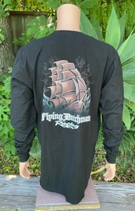 In N Out Burger Flying Dutchman Racing Long Sleeve T-Shirt Unisex Size L Skull - Picture 1 of 7