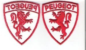 Aufnäher Patch Peugeot Neu ungebraucht Original 9x10,5cm Rarität - Bild 1 von 1